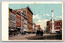 1905 Norfolk VA Main Street Market Square Miller Rhoads Detroit PC picture