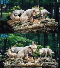 OPM Studio Princess Mononoke Model in stock Painted Statue H18cm Wolf Anime picture
