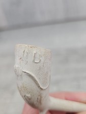 Antique RAOB Clay Tobacco Pipe - Royal Antediluvian Order of Buffaloes 6.5