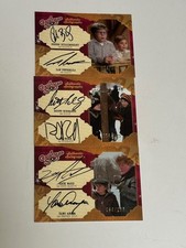 Cryptozoic A Christmas Story Set of 3 Dual Auto Cards - Billingsley, Schwartz ++ picture
