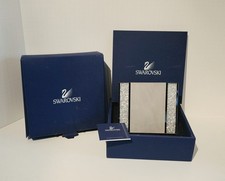 STUNNING SWAROVSKI CRYSTAL 62066 STARLET PICTURE FRAME 4.5