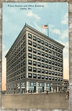 Frisco Station and Office Building Joplin Missouri 1914 DB Postcard B244 picture