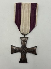 WW2 POLISH EXILE CROSS OF VALOR 1920 ORDER POLAND picture