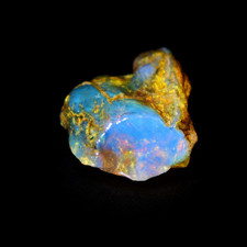 Statement Gift Sky Blue Dominican Amber Rough Specimen Chunk 41mm 10.4g picture