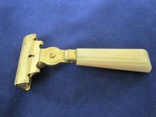 Razor Eversharp Shick  Gold Tone Plastic Handle 3.5