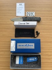 Nodak Custom “Charred Teal” Shipwreck Copper Benchmade 535 Bugout Green S30V picture