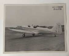 VINTAGE B&W Aircraft Photo Fairchild CORNELL LA CA Plane Broker Civil Aviation  picture
