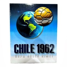 1962 World Cup Sticker Album - Chile - Hard Cover - 355/355 - Brazil - ALOLLA picture