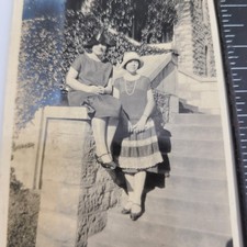 KS Topeka Kansas Women Hats Park Fashionable Snapshot 1940s Vintage Photo picture