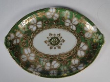 Nippon I.E.C. Co Hand Painted Gold encrusted Gilded Floral Bowl Bone China picture