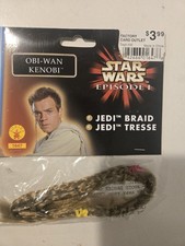 Star Wars Episode 1 Obi-wan Kenobi Hair Braid New In Pack picture