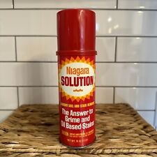 Vintage Niagara Solution Laundry Soil And Stain Remover 16oz NOS picture