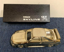 Vintage Nissan GT-R R33 BCNR33 Metal Cigarette Case Japan Novelty Not for Sale picture