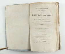 1802 France ART of WAR Introduction a l'etude de l'Art de la Guerre Antique Book picture
