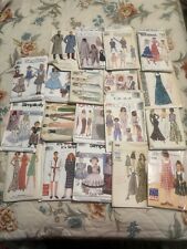 Lot Of Vintage Sewing Patterns, Men’s Women’s, Children’s, Wedding picture