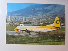 Aerocondor Colombia Lockheed Electra L-188A Postcard picture
