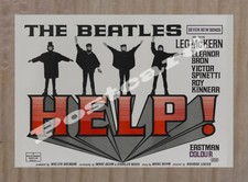 Historic Help 1965 Movie Advertising Postcard 3 picture