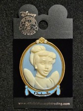 Cinderella Porcelain Cameo Series 2003 Vintage Disney Pin picture