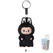 POP MART Labubu V4 The Monsters Pin For Love Alphabet Plush Pendant - Letter R picture