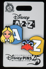 2025 25 Years Trading Event Goodbye Gift A-2-Z Alice Zazu LE 1275 Disney Pin picture