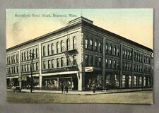 1908 BRAINERD Minnesota RANDSFORD HOTEL Hand Colored Postcard Antique GERMANY picture