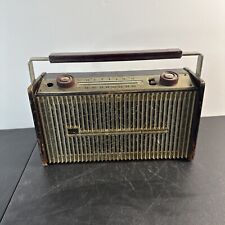 JVC NIVICO TRANSISTOR TWO BAND  RADIO MODEL TH-277OS 1961 MFG (untested/4 Parts) picture