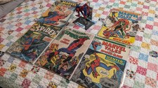 The Amazing Spider-Man #68  PLUS other vintage comics and statue. picture