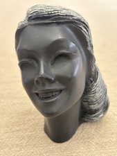 Kealoha Vintage Hawaiian Beauty Bust 1967 Black Coral Beauties By Frank Schirman picture
