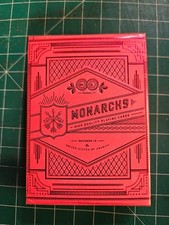 Theory 11 Monarchs Summer Edition (Pink) Playing Cards [RARE] picture