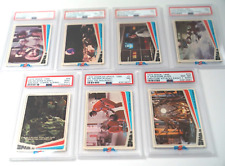 Vintage Donruss Space: 1999 PSA Cards, Alien, Creature, Astronauts - Lot of 7 picture