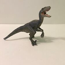 2005 Papo Velociraptor Dinosaur Figure 4 Inch Tall Articulated Jaw Jurassic Park picture