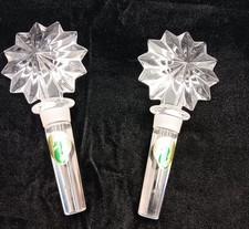 WATERFORD CRYSTAL STAR OF ERIN BOTTLE STOPPERS NEW WITH OUT BOX picture