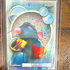 Topps 2026 Topps Chrome Disney Pixar Ratatouille Remy #47 Blue Image Variation picture