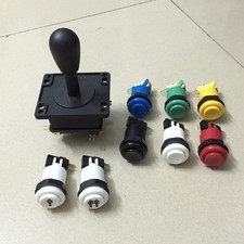 Arcade HAPP Competition 4 Way Joysticks And Buttons KIT for Multicade Jamma MAME picture