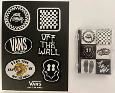 Vans Family Glass Magnets & Cloth Patches Off The Wall Waffle Checkerboard 1966 picture