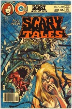 Scary Tales 9 VF+ 8.5 High Grade Tom Sutton Mike Zeck Charlton Bronze Horror BIN picture