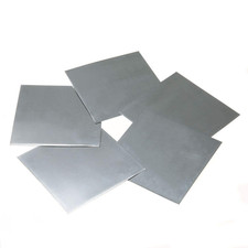5Pcs High Purity 99.9% Pure Zinc Zn Sheet Plate Metal Foil 100Mm X 100Mm X 0.5M picture