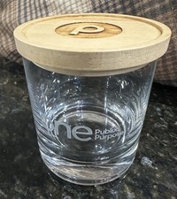 Publix One Purpose Glass and or Jar Wooden Lid P Logo Coaster Rare picture