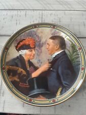 Norman Rockwell Love's Reward Knowles Collectors Plate 1987 picture