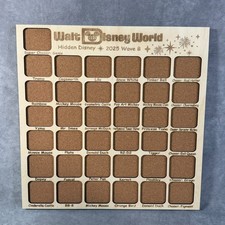 WDW Wave B Hidden Mickey 2025 Custom Pin Board - Fits Entire Set picture