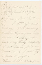 1890s Handwritten Letter Fabric Sewing & Textiles Janet R. Turnbull to Mrs. Tate picture