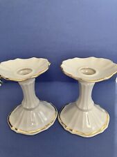 Vintage Lenox Symphony Pair Of Candlesticks Made In The USA picture