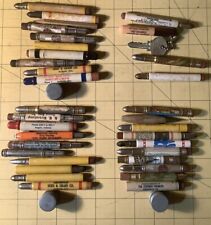 Group Of 34 Vintage Bullet Pencils Ohio Companies INV-AT31 picture