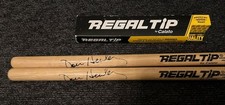 Don Henley The Eagles IMPRINTED Signature Regal Tip Drumsticks picture