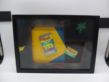 Original West Lemon Fresh 3D Pop Art Wall Art 1991 HTF Original Box Reemtsma 4-DM picture