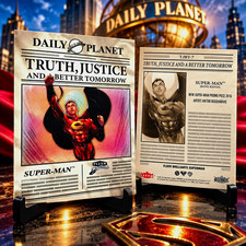 2025 Fleer Brilliants Superman Super-Man TJBT-7 1:640 pack Insert Kong Kenan ⚡🦸 picture