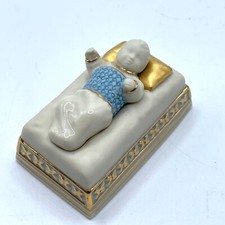 Lenox First Blessing Porcelain Nativity Scene Baby Jesus Figurine 24K Glazed picture