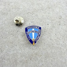 Vintage Gold Tone Mini Lapel Pin Providence Police Department Rhode Island picture