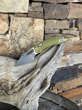 Microtech Mini-Stitch RAM-LOK S/E OD GREEN Grenade  Frag Manual FOLDER KNIFE picture