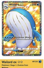 Pokemon TCG Pocket - Wailord Ex - 2⭐ Card - English - Fast Delivery picture